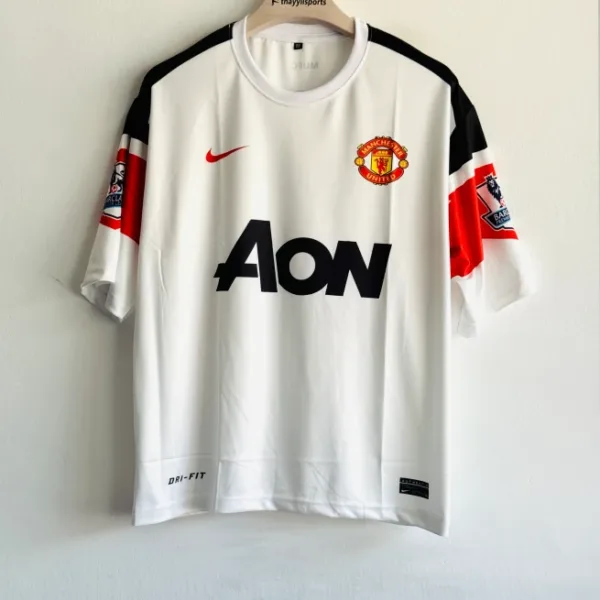 MANCHESTER UNITED 2010-11 AWAY KIT SCHOLES FIVESLEEVE