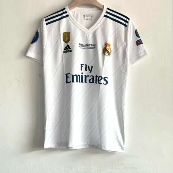 REAL MADRID 2017-18 HOME KIT RONALDO EMBROIDERY