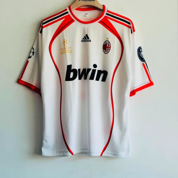 ACMILAN 2006-07 AWAY KIT MALDINI FIVESLEEVE
