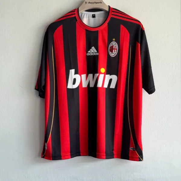 ACMILAN 2006-07 HOME KIT MALDINI FIVESLEEVE EMBROIDERY
