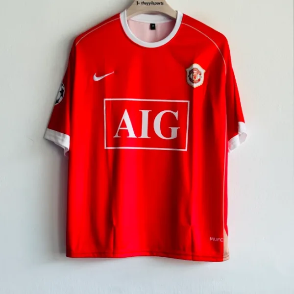 MANCHESTER UNITED 2006-07 HOME KIT RONALDO FIVESLEEVE EMBROIDERY