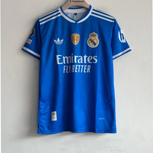 REAL MADRID 25-26 THIRD KIT BELLINGHAM EMBROIDERY