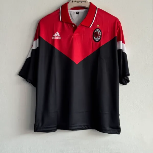 ACMILAN RETRO KIT RONALDINHO FIVESLEEVE POLO EMBROIDERY