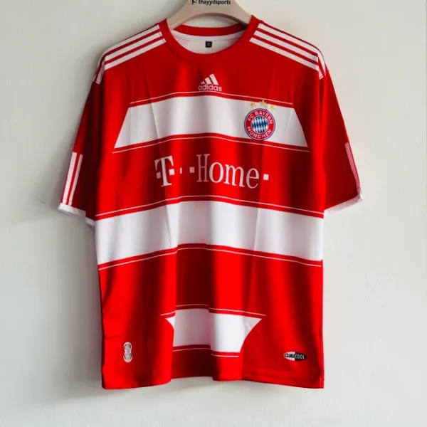 BAYERN MUNICH 2007-08 HOME KIT RIBERY FIVESLEEVE
