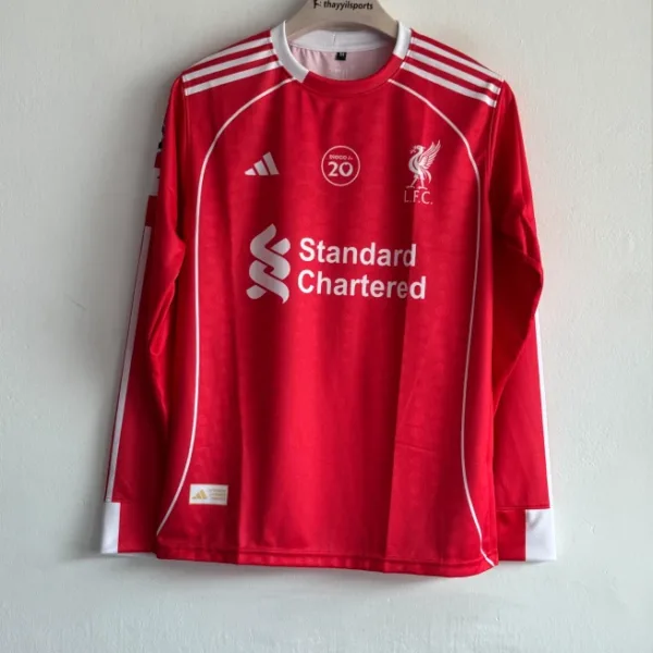 LIVERPOOL 25-26 HOME KIT WIRTZ FULLSLEEVE