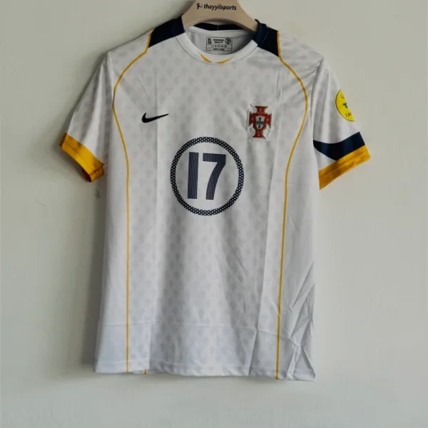 PORTUGAL 2004 AWAY KIT RONALDO EMBROIDERY