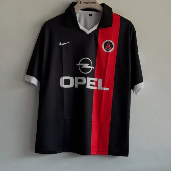 PSG 2001-02 HOME KIT RONALDINHO FIVESLEEVE POLO