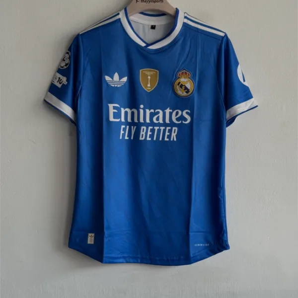 REAL MADRID 25-26 THIRD KIT VALVERDE EMBROIDERY PREMIUM