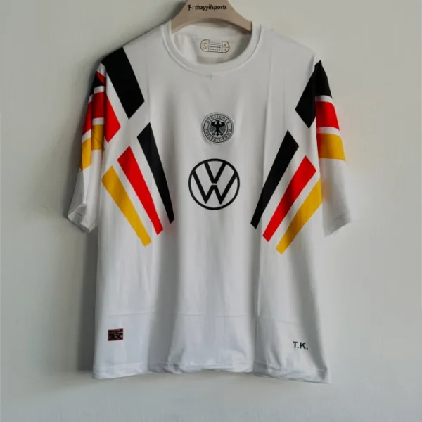 GERMANY 1996 HOME KIT BECKENBAUER FIVESLEEVE EMBROIDERY