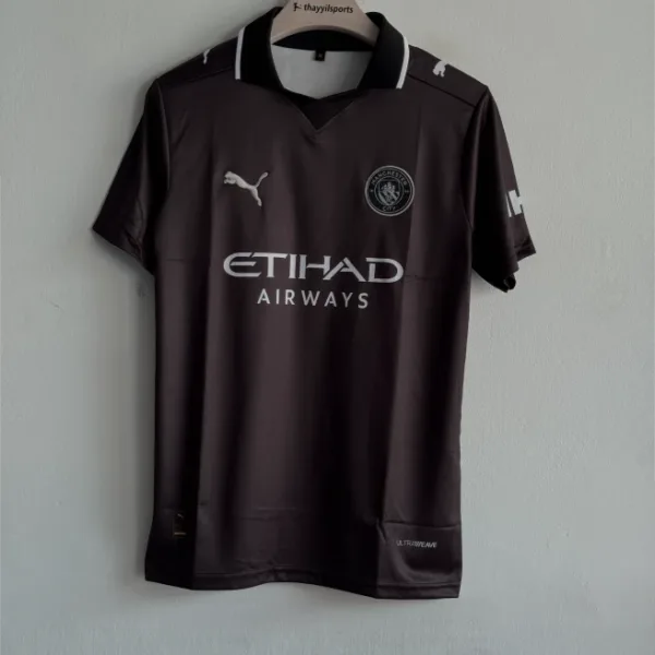 MANCHESTER CITY 25-26 AWAY KIT FODEN POLO EMBROIDERY PREMIUM