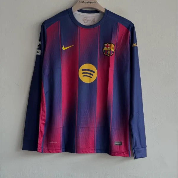 BARCELONA 25-26 HOME KIT FULLSLEEVE EMBROIDERY