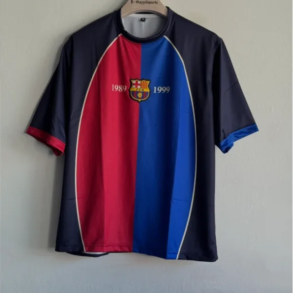 BARCELONA 1999 SPECIAL EDITION KIT INIESTA FIVESLEEVE EMBROIDERY