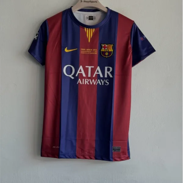 BARCELONA 2014-15 HOME KIT NEYMER EMBROIDERY