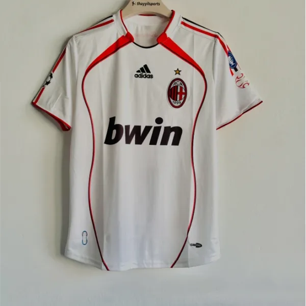 ACMILAN 2006-07 AWAY KIT MALDINI EMBROIDERY PREMIUM