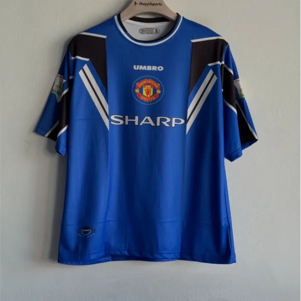 MANCHESTER UNITED 1996-97 THIRD KIT BECKHAM FIVESLEEVE