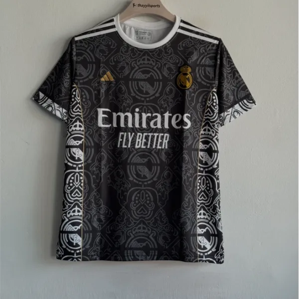REAL MADRID BLACK SPECIAL EDITION KIT EMBROIDERY