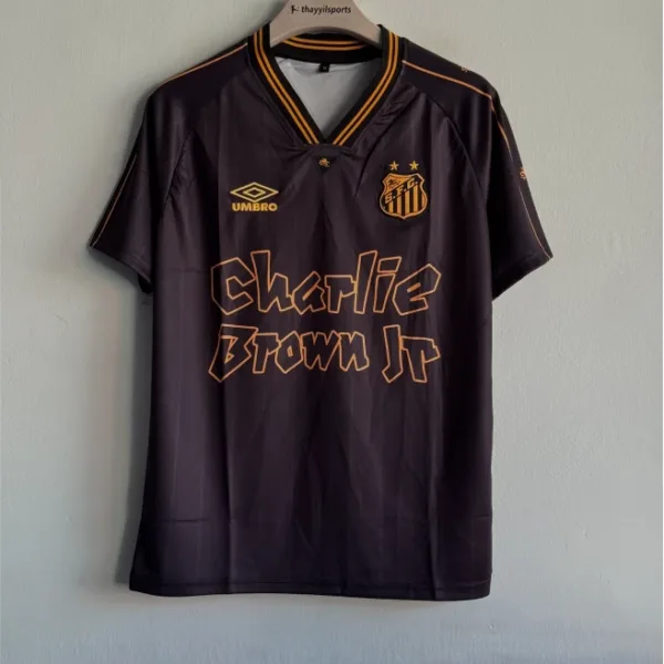 SANTOS X CHARLIE BROWN SPECIAL EDITION KIT NEYMER V KNITED POLO PREMIUM