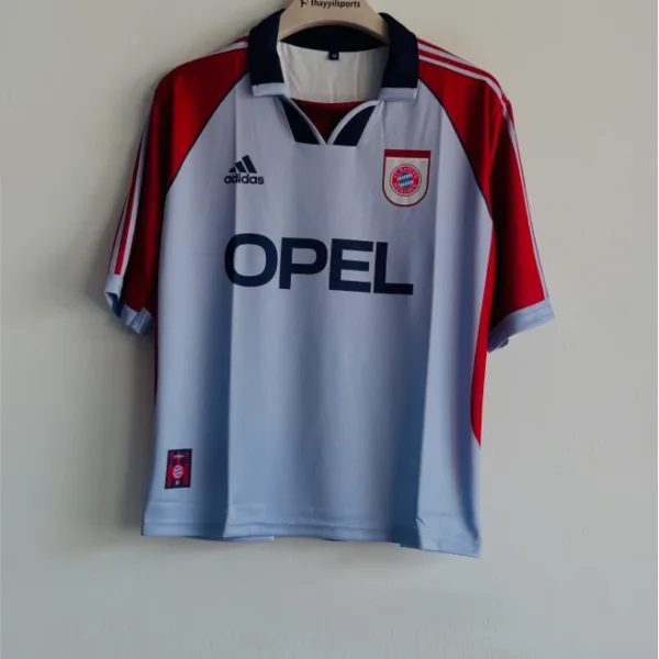 BAYERN MUNICH 1998-99 AWAY KIT FIVESLEEVE POLO PREMIUM