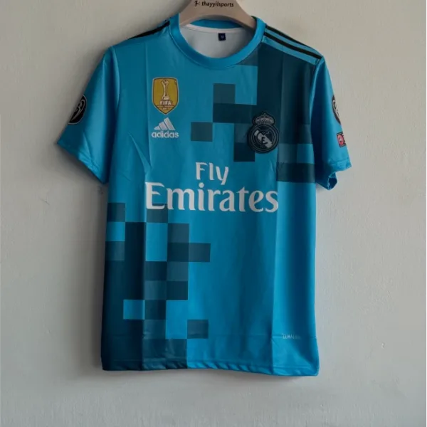 REAL MADRID 2017-18 THIRD KIT RONALDO EMBROIDERY