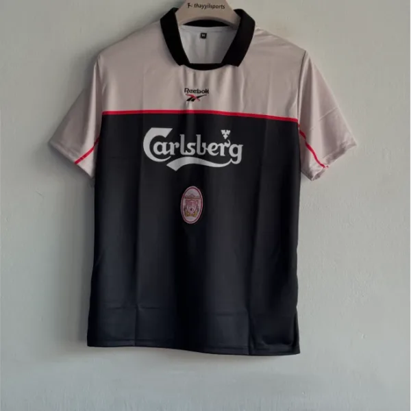 LIVERPOOL 1996-97 TRAINING KIT LUIS GARCIA POLO EMBROIDERY