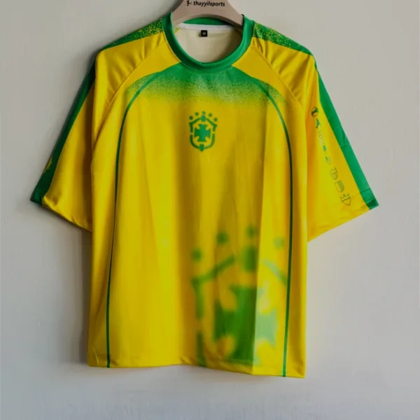 BRAZIL DINHO RETRO KIT FIVESLEEVE