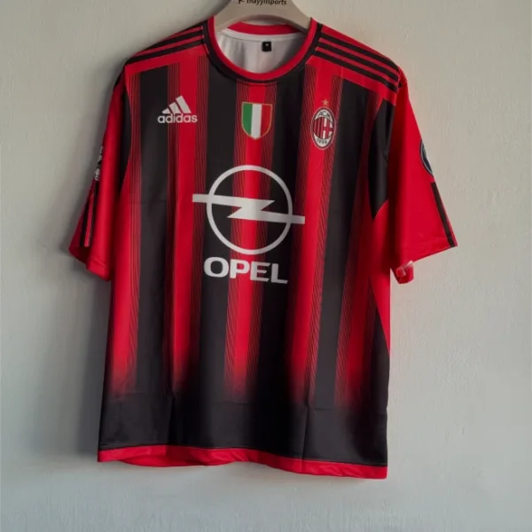 ACMILAN 2004-05 HOME KIT MALDINI FIVESLEEVE
