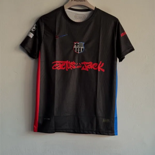 BARCELONA X TRAVIS SCOTT 24-25 AWAY KIT EMBROIDERY