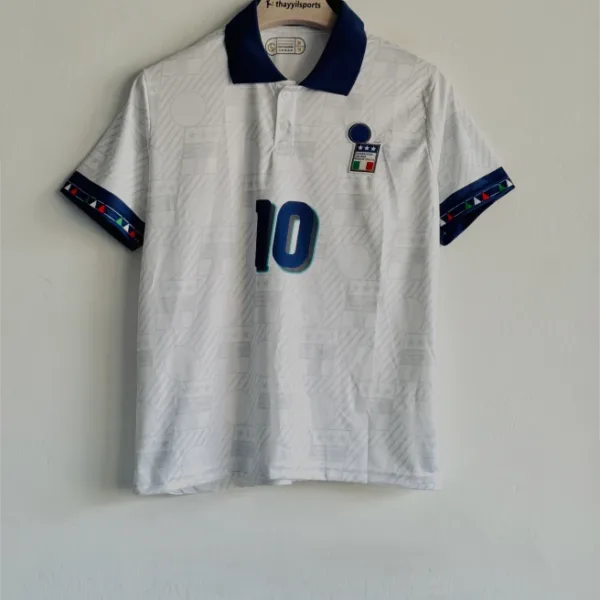 ITALI 1994 AWAY KIT BAGGIO POLO EMBROIDERY