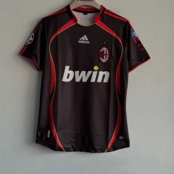 ACMILAN 2006-07 HOME KIT RONALDO RETRO EMBROIDERY