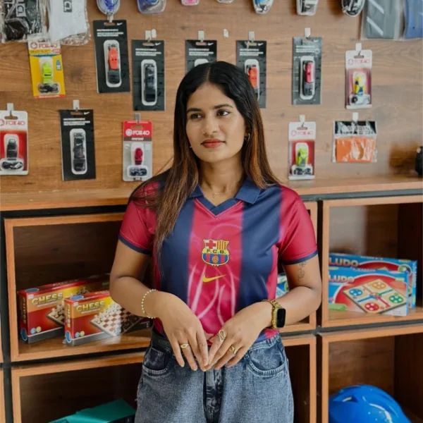 CROP TOP BARCELONA X TRAVIS SCOTT SPECIAL KIT POLO