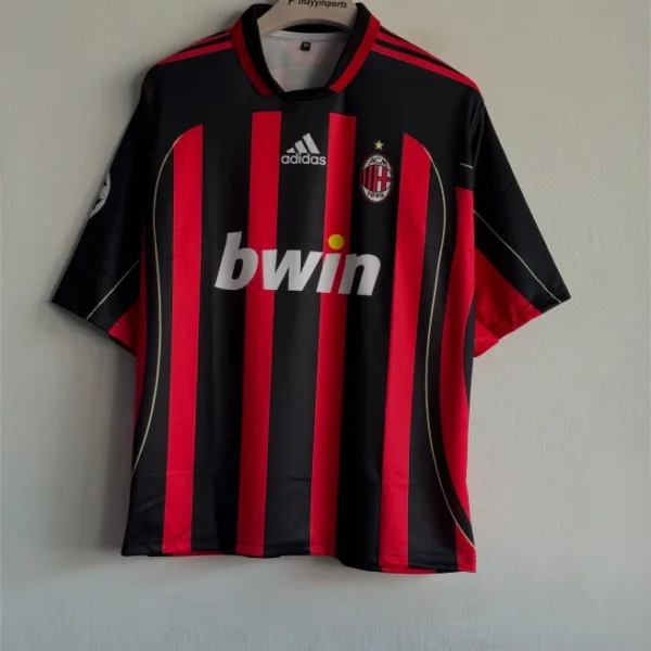 ACMILAN 2006-07 HOME KIT KAKA FIVESLEEVE POLO
