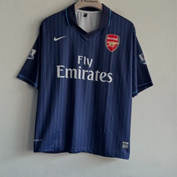 ARSANEL 2009-10 AWAY KIT ARSHAVIN FIVESLEEVE POLO