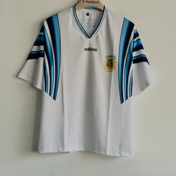 ARGENTINA 1996-97 THIRD KIT BATISTUTA FIVESLEEVE