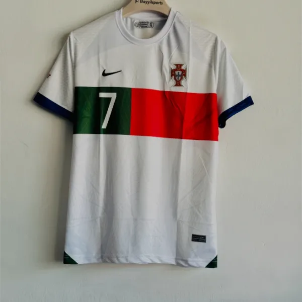 PORTUGAL 2022 AWAY KIT RONALDO EMBROIDERY
