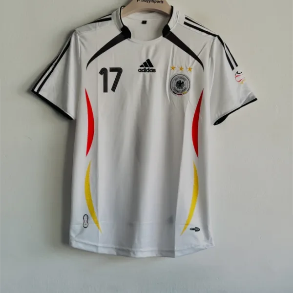GERMANY 2006 HOME KIT OZIL EMBROIDERY PREMIUM