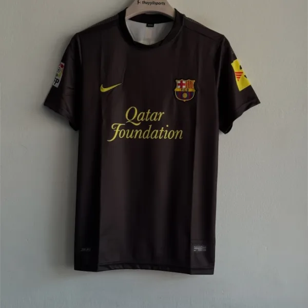 BARCELONA 2011-12 AWAY KIT MESSI EMBROIDERY PREMIUM