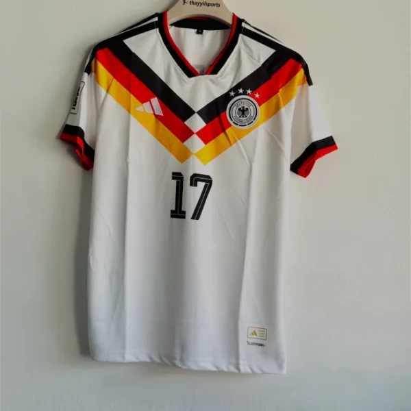 GERMANY 2026 HOME KIT WRITZ KNITTED POLO EMBROIDERY PREMIUM