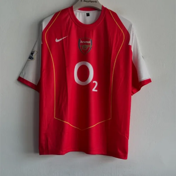 ARSANEL 2004-05 HOME KIT HENRY FIVESLEEVE