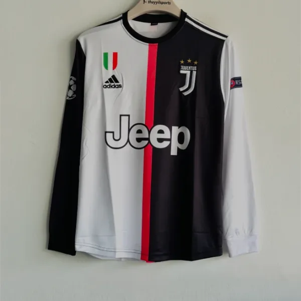 JUVENTUS 2019-20 HOME KIT RONALDO FULLSLEEVE EMBROIDERY