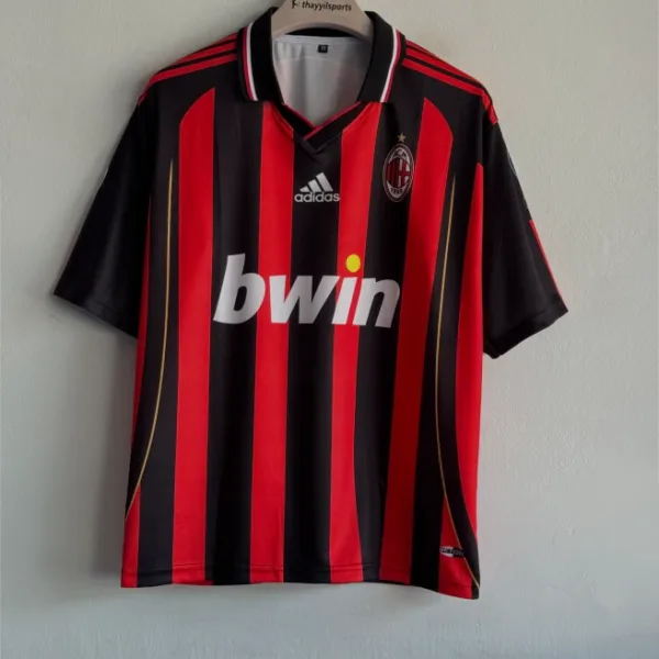 ACMILAN 2006-07 HOME KIT KAKA FIVESLEEVE POLO