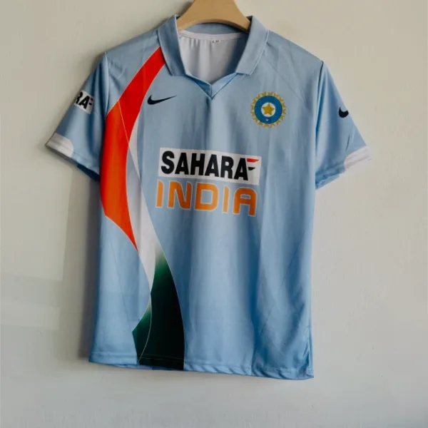 INDIA 2007 ODI WORLDCUP KIT TENDULKAR POLO