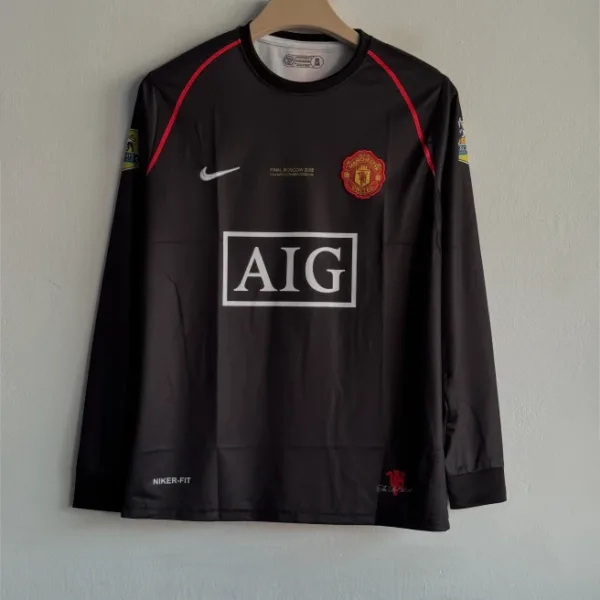 MANCHESTER UNITED 2007-08 AWAY KIT RONALDO FULLSLEEVE EMBROIDERY
