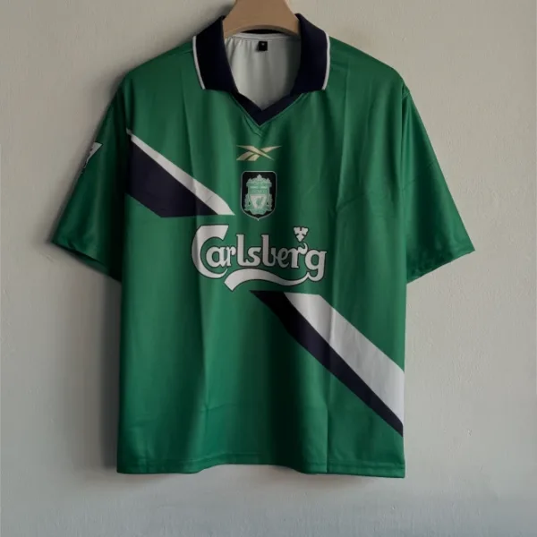 LIVERPOOL 1999-2000 AWAY KIT FOWLER FIVESLEEVE POLO