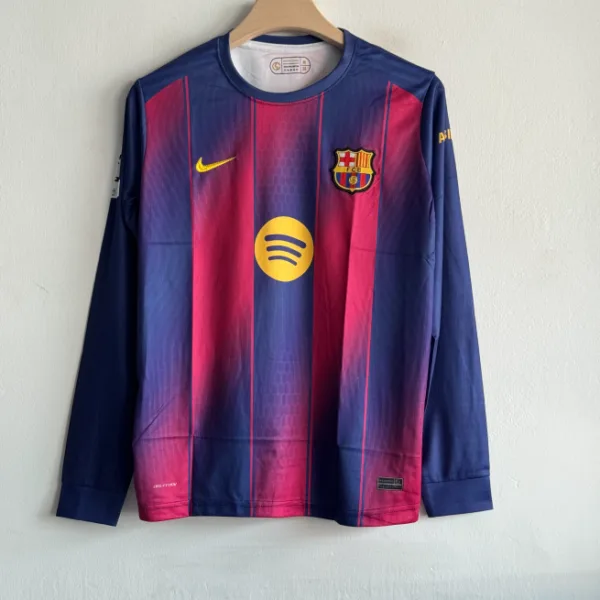 BARCELONA 25-26 HOME KIT FULLSLEEVE EMBROIDERY