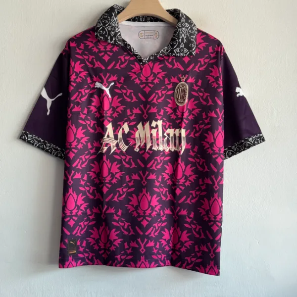 ACMILAN 25-26 SPECIAL EDITION KIT MALDINI FIVESLEEVE POLO EMBROIDERY