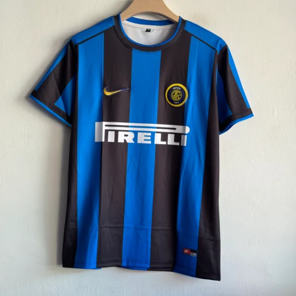 INTERMILAN 1999-2000 HOME KIT RONALDO EMBROIDERY