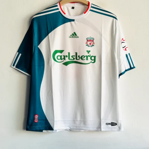 LIVERPOOL 2006-07 THIRD KIT GERRARD FIVESLEEVE
