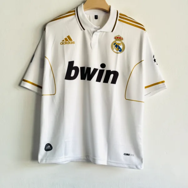 REAL MADRID 2011-12 HOME KIT RONALDO FIVESLEEVE POLO